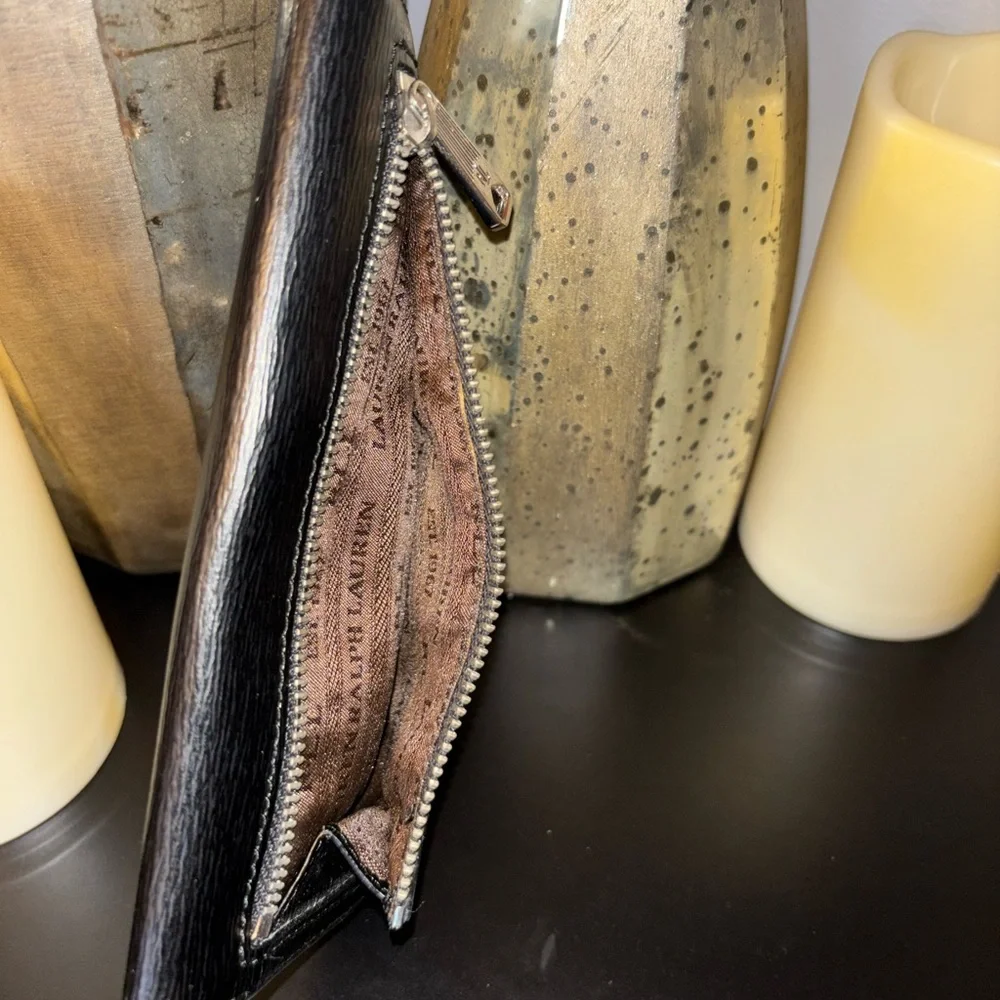 Lauren Ralph Lauren Black Leather Wallet